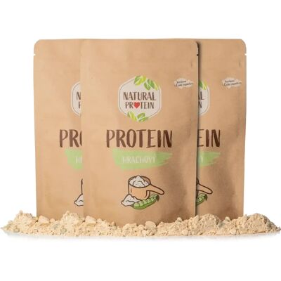 Natural Protein Hráškový protein - 5 kusů Natural Protein Hráškový protein - 5 kusů
