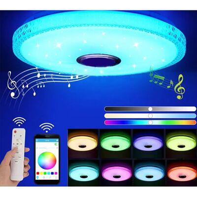Unknown - Crystal LED 60W - Bluetooth speaker - Lámpara de techo Unknown - Crystal LED 60W - Bluetooth speaker - Lámpara de techo