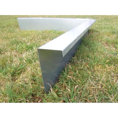 Ogrodzenie na ślimaki - Stal ocynkowana 10m - Ekologiczne Ogrodzenie na ślimaki - Stal ocynkowana 10m - Ekologiczne