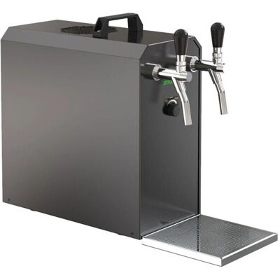 Refroidisseur à bière ICH-ZAPFE Stream 50 - Flux continu, 2 lignes, 55L/h - Noir - Publicité Refroidisseur à bière ICH-ZAPFE Stream 50 - Flux continu, 2 lignes, 55L/h - Noir - Publicité