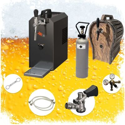 Distributeur de bière ICH-ZAPFE - Ensemble complet avec refroidisseur de 35L/h - Modèle 30 - Publicité Distributeur de bière ICH-ZAPFE - Ensemble complet avec refroidisseur de 35L/h - Modèle 30 - Publicité
