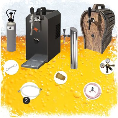 Distributeur de Bière JET 30 - 35L/h Refroidisseur Sec Stainless - Publicité Distributeur de Bière JET 30 - 35L/h Refroidisseur Sec Stainless - Publicité