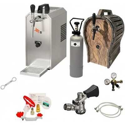 Ensemble complet de distributeur de bière ICH-ZAPFE - 35L/h, Efficace - Publicité Ensemble complet de distributeur de bière ICH-ZAPFE - 35L/h, Efficace - Publicité