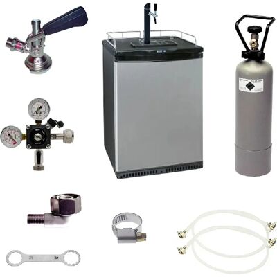ICH-ZAPFE - Keg A - Tour Noire - Type A - Distributeur de bière - Publicité ICH-ZAPFE - Keg A - Tour Noire - Type A - Distributeur de bière - Publicité