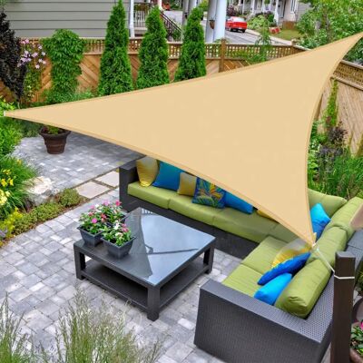 AXT SHADE - Toldo vela triangular - Triangular - 3.6x3.6x3.6m - Shade - Publicité AXT SHADE - Toldo vela triangular - Triangular - 3.6x3.6x3.6m - Shade - Publicité