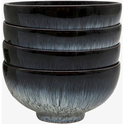 Denby Halo 4-Pakking Risekopper - Svart Denby Halo 4-Pakking Risekopper - Svart