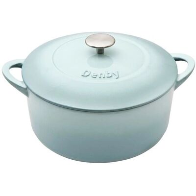 Denby Cast Iron Pavilion 24cm Round Casserole - Casserole Denby Cast Iron Pavilion 24cm Round Casserole - Casserole