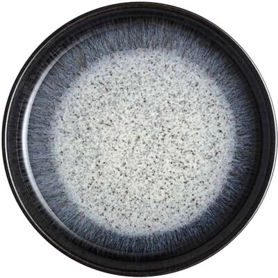 Denby Halo Mellemstor Tallerken - Stentøj, 21cm, Sort/Multifarvet Denby Halo Mellemstor Tallerken - Stentøj, 21cm, Sort/Multifarvet
