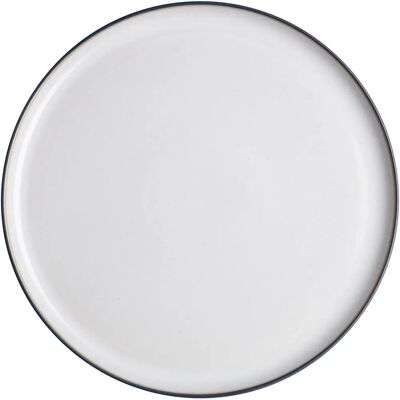 Denby Grey Round Platter - 31cm - Durable & Stylish Denby Grey Round Platter - 31cm - Durable & Stylish