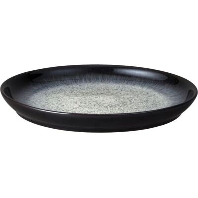 Denby Halo Steingods Tallerkener, 4-pak, 26cm, svart/multifarget Denby Halo Steingods Tallerkener, 4-pak, 26cm, svart/multifarget