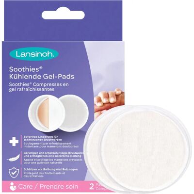Compresses de Gel Rafraîchissantes Lansinoh - 2 pièces - Publicité Compresses de Gel Rafraîchissantes Lansinoh - 2 pièces - Publicité
