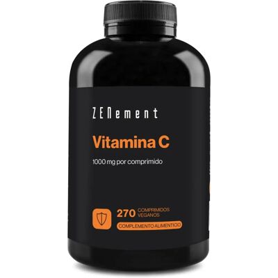Zenement Vitamina C 270 comprimidos - Apoio imunológico Zenement Vitamina C 270 comprimidos - Apoio imunológico