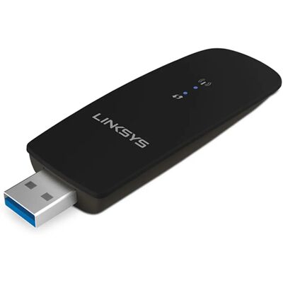 Linksys WUSB6300 - Drahtlose-AC-Netzwerkkarte - Schwarz Linksys WUSB6300 - Drahtlose-AC-Netzwerkkarte - Schwarz
