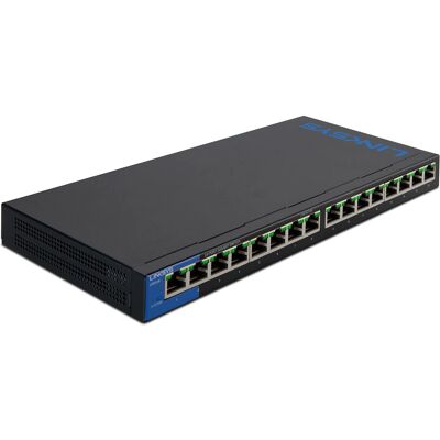 Linksys LGS116P Gigabit PoE Switch - Ethernet Switch Linksys LGS116P Gigabit PoE Switch - Ethernet Switch