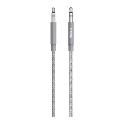 Belkin AV10164BT04-GRY Audiokabel - 1,2 m, Grau, 3,5mm Belkin AV10164BT04-GRY Audiokabel - 1,2 m, Grau, 3,5mm