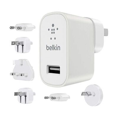 Chargeur Belkin F8M967BTWHT Blanc - Smartphone, Tablette - Publicité Chargeur Belkin F8M967BTWHT Blanc - Smartphone, Tablette - Publicité
