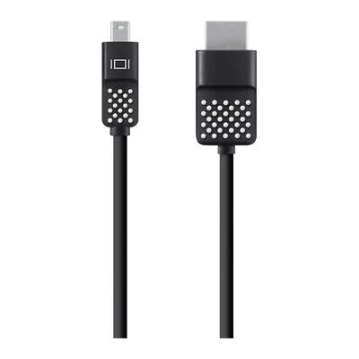 Kábel Mini DisplayPort na HDMI Belkin 4K - 1.8m - DisplayPort na HDMI adaptér - Černá Kábel Mini DisplayPort na HDMI Belkin 4K - 1.8m - DisplayPort na HDMI adaptér - Černá