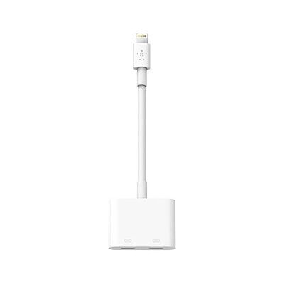 Belkin F8J198BTWHT Câble Audio + Charge Lightning - Câble Belkin F8J198BTWHT Câble Audio + Charge Lightning - Câble