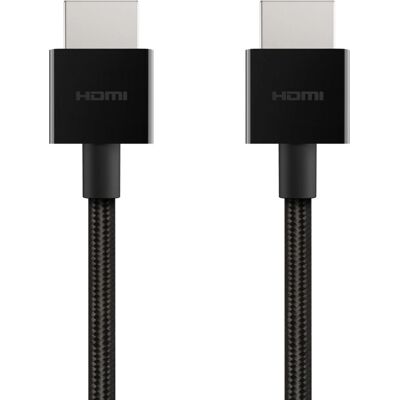 Belkin AV10176BT2M-BLK HDMI-kabel 2 m Type A - Zwart Belkin AV10176BT2M-BLK HDMI-kabel 2 m Type A - Zwart