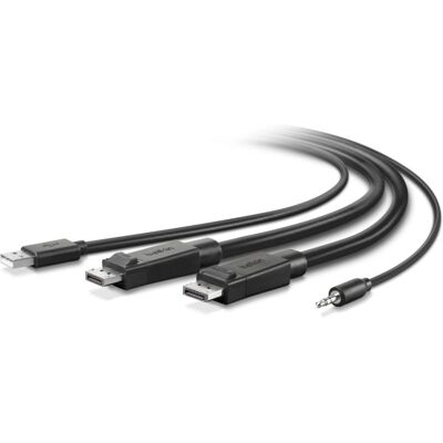 Belkin F1D9020B10T - 3m USB KVM-Kabel - Schwarz Belkin F1D9020B10T - 3m USB KVM-Kabel - Schwarz