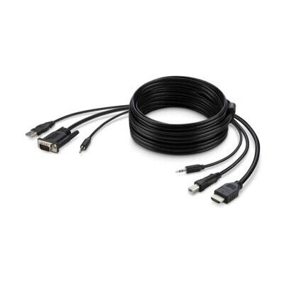 Belkin F1DN1CCBL - 3 m schwarzes KVM-Kabel Belkin F1DN1CCBL - 3 m schwarzes KVM-Kabel