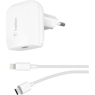 Belkin Boost Charge Chargeur Rapide AC - Publicité Belkin Boost Charge Chargeur Rapide AC - Publicité