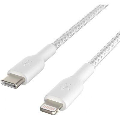Belkin CAA004BT2MWH Lightning-Kabel - 2m Weiß Belkin CAA004BT2MWH Lightning-Kabel - 2m Weiß