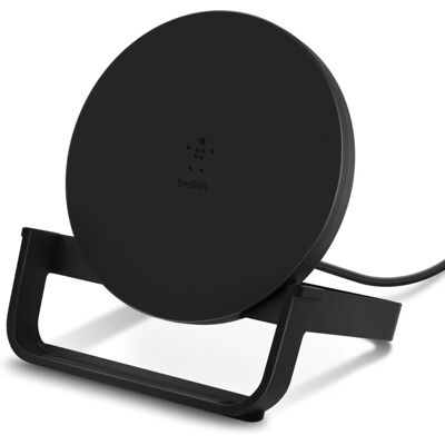 Carregador sem fio Belkin Wib001vfbk - Carregamento rápido 10W Carregador sem fio Belkin Wib001vfbk - Carregamento rápido 10W