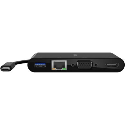 Belkin USB-C Hub ja Sovitin - Musta Belkin USB-C Hub ja Sovitin - Musta