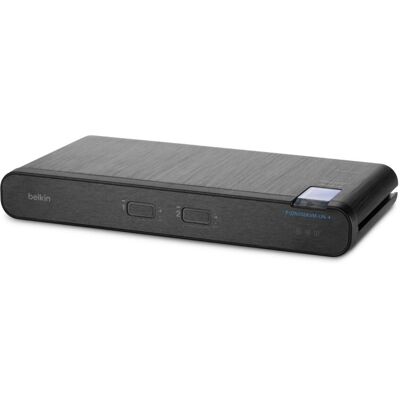 Belkin Universal 2nd Gen Secure KVM Umschalter - Sicher, 4K UHD, Rackmontage Belkin Universal 2nd Gen Secure KVM Umschalter - Sicher, 4K UHD, Rackmontage