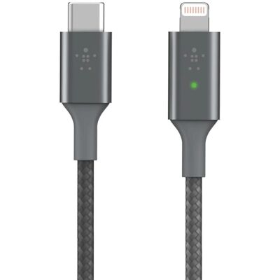 Belkin Smart LED USB-C zu Lightning Grau - Ladekabel Belkin Smart LED USB-C zu Lightning Grau - Ladekabel