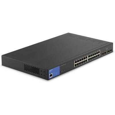 Linksys LGS328PC - Switch Layer 3 géré - 24 ports Gigabit PoE Linksys LGS328PC - Switch Layer 3 géré - 24 ports Gigabit PoE