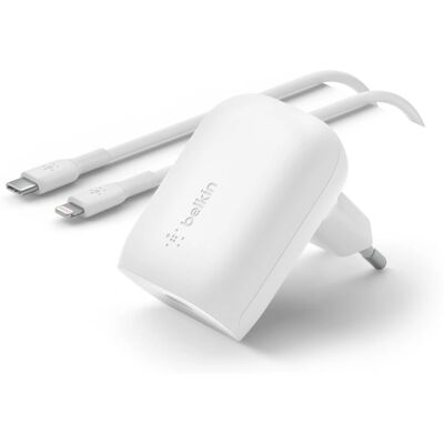 Belkin WCA005vf1MWH-B5 Portátil, Smartphone, Tableta Blanco Carga rápida - Cargador Belkin WCA005vf1MWH-B5 Portátil, Smartphone, Tableta Blanco Carga rápida - Cargador