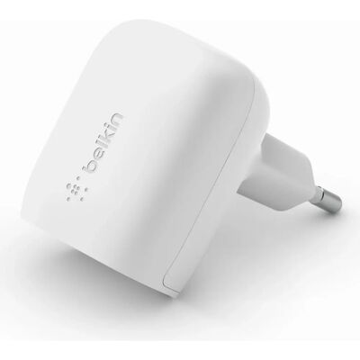 Belkin Wit 20W USB-C Wandlader - Snelladen Belkin Wit 20W USB-C Wandlader - Snelladen