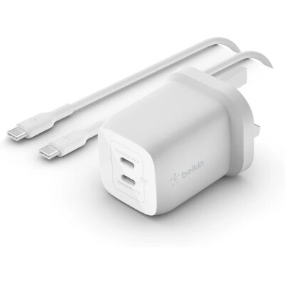 Belkin WCH013vf2MWH-B6 Laptop, Smartphone Fehér Gyors Töltés - Töltő Belkin WCH013vf2MWH-B6 Laptop, Smartphone Fehér Gyors Töltés - Töltő