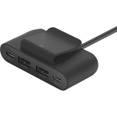 Belkin BUZ001bt2MBKB7 USB Type-C Noir - Hub USB Belkin BUZ001bt2MBKB7 USB Type-C Noir - Hub USB