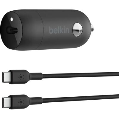 Belkin CCA004bt1MBK-B6 Autolader - Snel opladen Belkin CCA004bt1MBK-B6 Autolader - Snel opladen