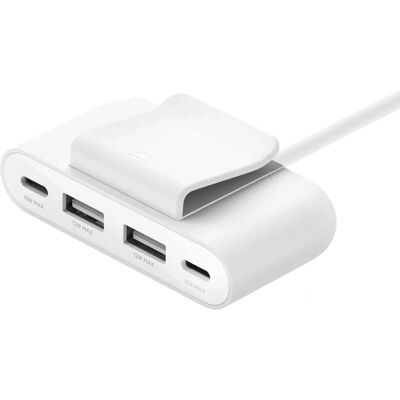 Belkin BUZ001BT2MWHB7 USB Type-C Valkoinen - Laturi Belkin BUZ001BT2MWHB7 USB Type-C Valkoinen - Laturi