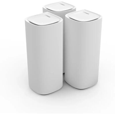 Linksys Velop Pro 7 Wi-Fi 7 Tri-banda Biały - System Wi-Fi Linksys Velop Pro 7 Wi-Fi 7 Tri-banda Biały - System Wi-Fi