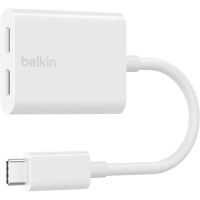 Belkin F7U081BTWH USB-C Hub - Wit Belkin F7U081BTWH USB-C Hub - Wit