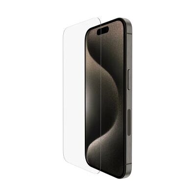 Protection d'écran Belkin pour iPhone 15 Pro - Transparent Protection d'écran Belkin pour iPhone 15 Pro - Transparent