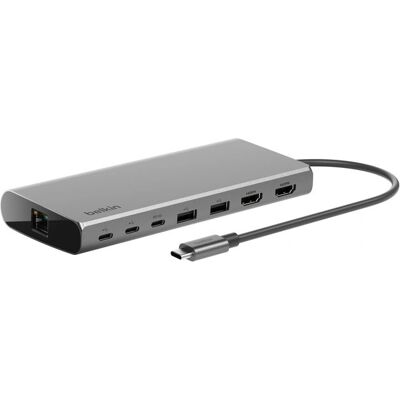 Βασική συσκευή σύνδεσης Belkin - Διπλό 4K HDMI USB-C Βασική συσκευή σύνδεσης Belkin - Διπλό 4K HDMI USB-C