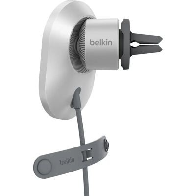 Belkin BoostCharge Pro Wireless Auto-Ladegerät - MagSafe, 15W, Grau Belkin BoostCharge Pro Wireless Auto-Ladegerät - MagSafe, 15W, Grau