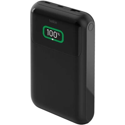 Belkin Powerbank 20000mAh Zwart - Snelladen - 3 Poorten Belkin Powerbank 20000mAh Zwart - Snelladen - 3 Poorten