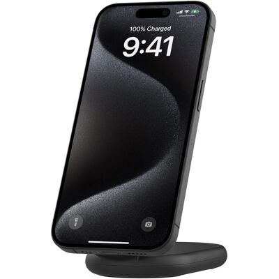 Carregador sem fio Belkin BoostCharge - Carregamento rápido Qi2 - Preto Carregador sem fio Belkin BoostCharge - Carregamento rápido Qi2 - Preto