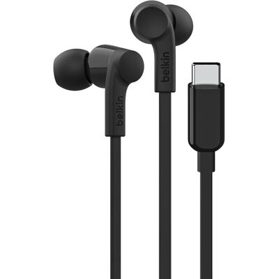 Belkin SoundForm Ohrhörer - Kabelgebunden - Schwarz Belkin SoundForm Ohrhörer - Kabelgebunden - Schwarz