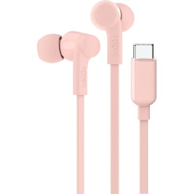 Belkin G3H0002hqPKV2 In-Ear Słuchawki z Kablem, USB-C, Różowe - Headset Belkin G3H0002hqPKV2 In-Ear Słuchawki z Kablem, USB-C, Różowe - Headset