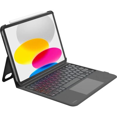 Belkin Modell - Kabellose Bluetooth Magnetständer Rückbeleuchtete Tasten - Tastaturhülle für iPad 10. Gen Belkin Modell - Kabellose Bluetooth Magnetständer Rückbeleuchtete Tasten - Tastaturhülle für iPad 10. Gen