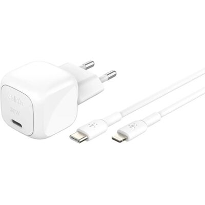 Belkin WCA008KQ1MWH-B5 Weiß Schneller Ladegerät - Mobilgerät Belkin WCA008KQ1MWH-B5 Weiß Schneller Ladegerät - Mobilgerät
