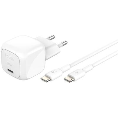 Belkin WCA008kq1MWH-B6 Laptop, okostelefon, tablet fehér Gyors töltés - Töltő Belkin WCA008kq1MWH-B6 Laptop, okostelefon, tablet fehér Gyors töltés - Töltő